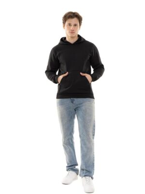 Blusão Canguru Masculino Preto